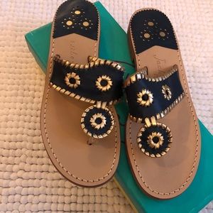 Jack Rodgers Midnight/Gold women’s size 7.
